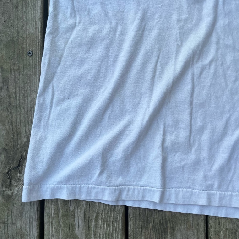 ** VINTAGE 90s SINGLE STITCH MICKEY & CO GRAPHIC TSHIRT Large White Disney - Picture 2 of 10